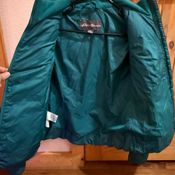 Eddie Bauer Woman’s Puffer Jacket - Teal - Picture 3 of 4